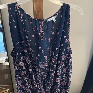 Women’s wrap-style dressy tank